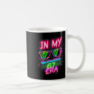 In meinem leuchtenden 67er-Jahre-Meme 6 7 Sechs Si Kaffeetasse