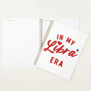 in meinem Libra Era Planner, Libra Geburtstagsgesc Planer