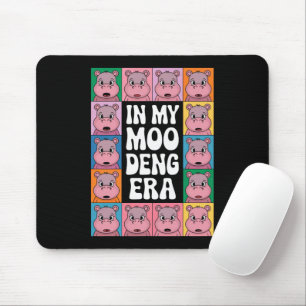 In meinem Moo Deng Era Moo Deng Hippo Lover Mousepad