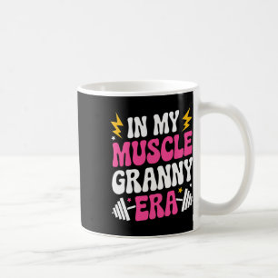 In meinem Muskel Granny Era Funny Sport Oma Gym Wo Kaffeetasse