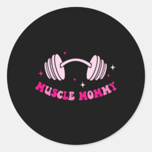 In meinem Muskel Mommy Era Funny Gym Fitness 2 Sei Runder Aufkleber