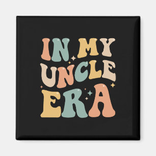 In Meinem Onkel Era Liebhaber Groovy Retro Papa Lu Magnet
