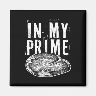 In meinem Prime Beef Fleisch schneiden für Steak F Magnet