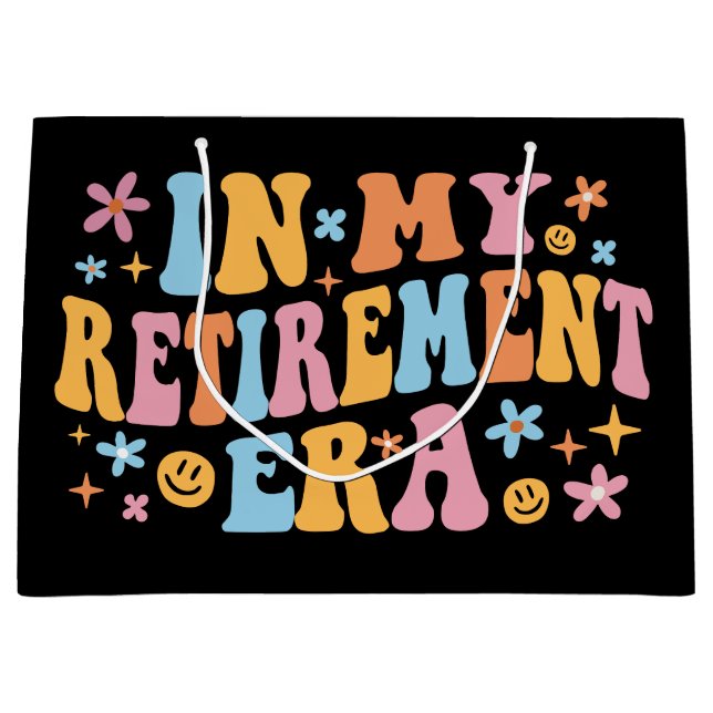 In meinem Rentenalter I Große Geschenktüte (Vorderseite)