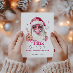 In meinem rosa Santa Era trendy Pink Weihnachten