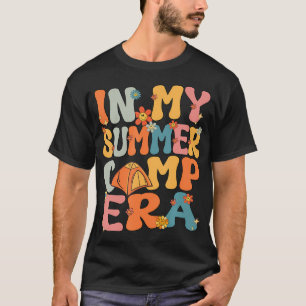 In meinem Sommerlager Zeitalter Retro Groovy Summe T-Shirt