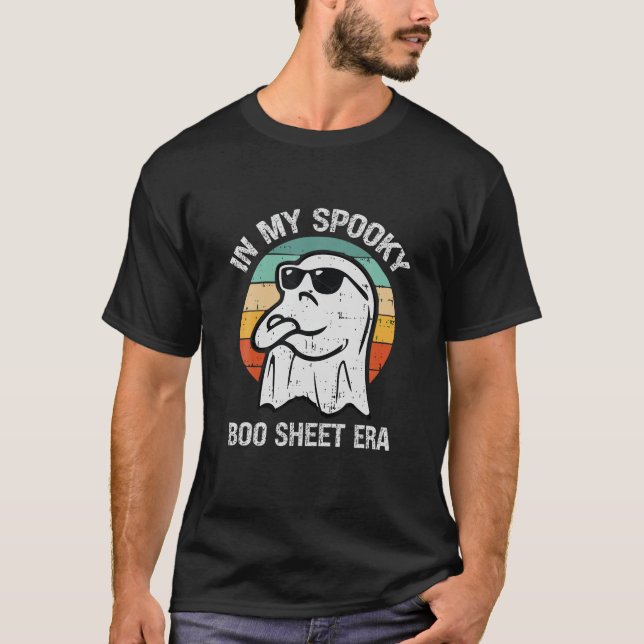 In meinem Spooky Bootblatt Ära Boo Sheet Funny Gho T-Shirt (Vorderseite)