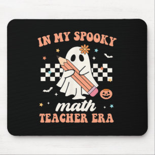 In meinem Spooky Mathe Lehrer Era Groovy Retro Hal Mousepad