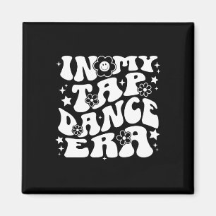 In meinem Stich Tanzera Retro Groovy Stach Tänzer Magnet