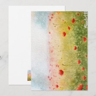 In meinem Traum III Grußkarte Einladung