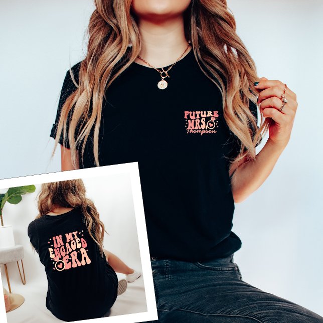 In meinem Verlobten Zeitalter Verlobung Geschenk v T-Shirt (Von Creator hochgeladen)