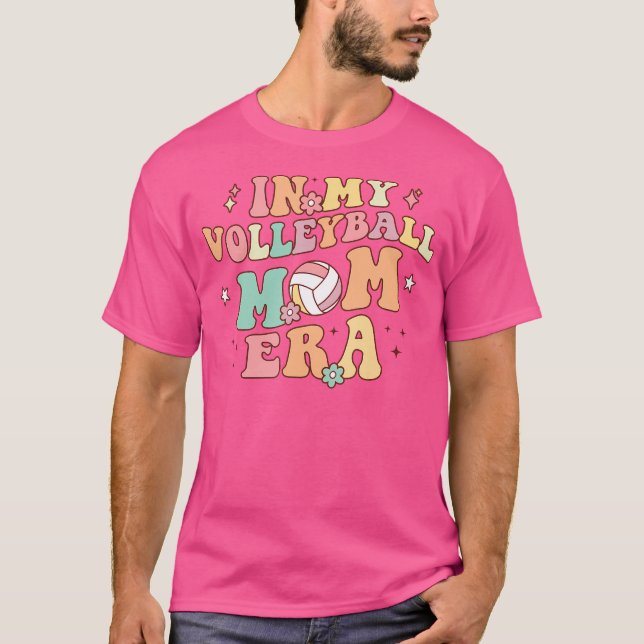 In meinem Volleyball Mama Zeitalter Game Day Niedl T-Shirt (Vorderseite)
