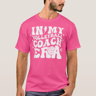 In meinem Volleyball-Trainer Era Groovy Volleyball T-Shirt