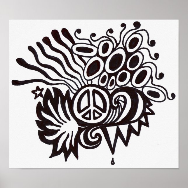 In meinem Zimmer gelangweilt Poster (Vorne)