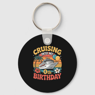 In meinen 0. Geburtstag cruisen Schlüsselanhänger