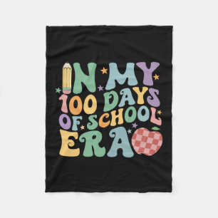 In meinen 100 Schultagen Ära 100. Schultag T Fleecedecke