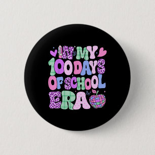 In meinen 100 Tagen der Schule Ära Groovy 100. Button