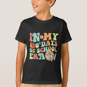 In meinen 100 Tagen der Schule Era Retro Disco 100 T-Shirt