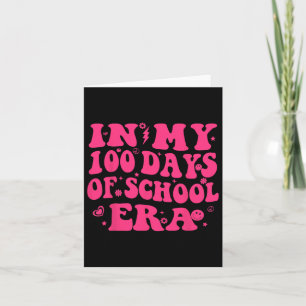 In meinen 100 Tagen Schulalter Lehrer Kinder 100 T Karte