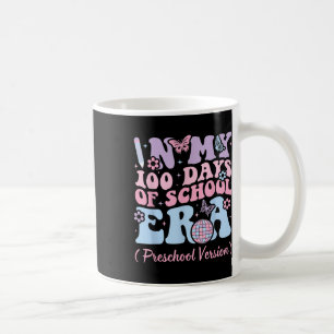 In meinen 100 Tagen Schulzeit Kinder Retro Vorschu Kaffeetasse