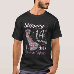In meinen 14. Geburtstag mit Gottes Gnade und Gnad T-Shirt