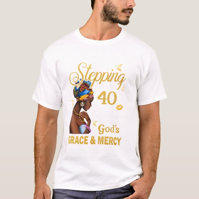 In meinen 40. Geburtstag eintreten T-Shirt (Vorderseite)
