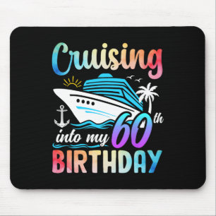 In meinen 60. Geburtstag cruisen 60 Jahre alt Gebu Mousepad
