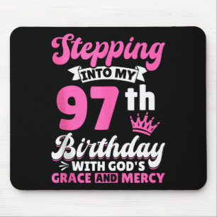 In meinen 97. Geburtstag mit Gottes Gnade und Mousepad