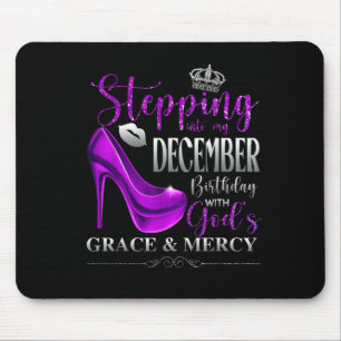 In meinen Dezember-Geburtstag treten mit Gottes Gn Mousepad