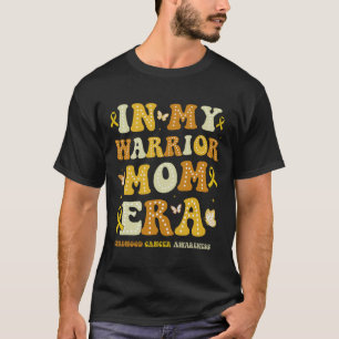 In meinen Krieger-Mamas Era Kindheit Krebs Bewusst T-Shirt