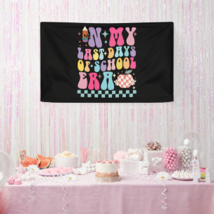 In Meinen Letzten Schultagen Zeitalter Lehrer Lebe Banner