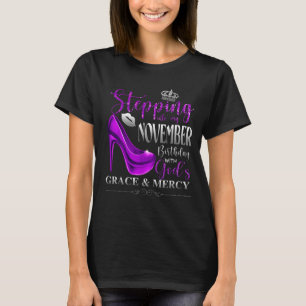 In meinen November-Geburtstag treten mit Gottes Gn T-Shirt