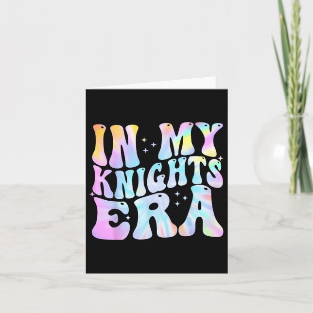 In meinen Rittern Zeitalter zurück zur Schule Spir Karte (Vorderseite)