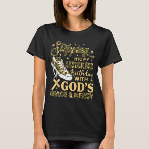 In meinen September-Geburtstag schreitend Frauen M T-Shirt