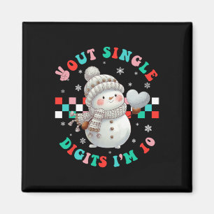 In meinen zweistelligen Ära 10. Geburtstag Sno Magnet
