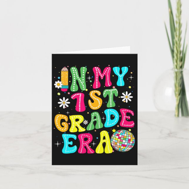 In meiner 1. Klasse Mädchen wieder zum ersten Grad Karte (Vorderseite)