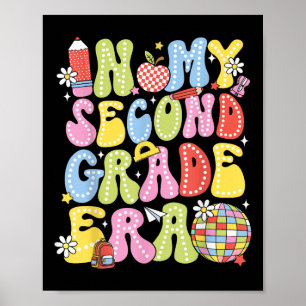 In Meiner 2. Grundschulzeit Niedlicher Lehrer Kid Poster
