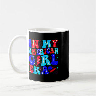 In meiner American Girl-Ära Retro 4. Juli Vierter Kaffeetasse