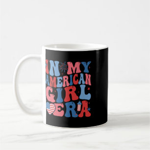 In meiner American Girl-Ära Retro 4. Juli Vierter Kaffeetasse