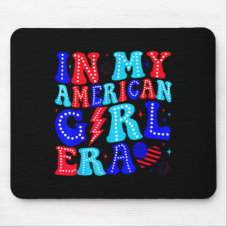 In meiner American Girl Ära Retro 4. Juli Vierter  Mousepad