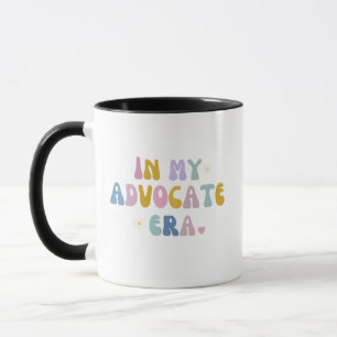 in meiner Anwalt-Ära, die Fürsprache fördert  Tasse
