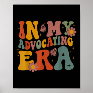 In meiner Ära Advocate Autismus Awareness Spe Poster