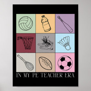 In meiner Ära als Sportlehrer Sportlehrer Wo Poster
