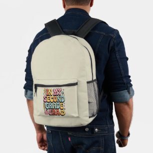 In meiner Ära der zweiten Klasse 2. Klasse Lehrer  Bedruckter Rucksack
