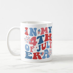 In meiner Ära des 4. Juli Unabhängigkeit Vierter J Kaffeetasse