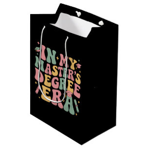 in meiner Ära des Master-Abschlusses Abschluss Mas Mittlere Geschenktüte