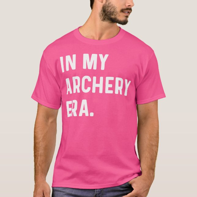 In meiner Archery-Ära wieder Barebow Compound Bow  T-Shirt (Vorderseite)
