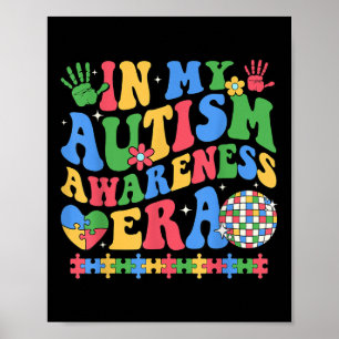In meiner Autismus Bewusstsein Zeitalter Retro Dis Poster