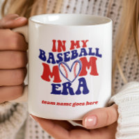 IN MEINER BASEBALL-MAMA ERA VINTAG RETRO TEAM NAME