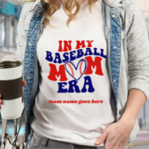 IN MEINER BASEBALL-MAMA ERA VINTAG RETRO TEAM NAME